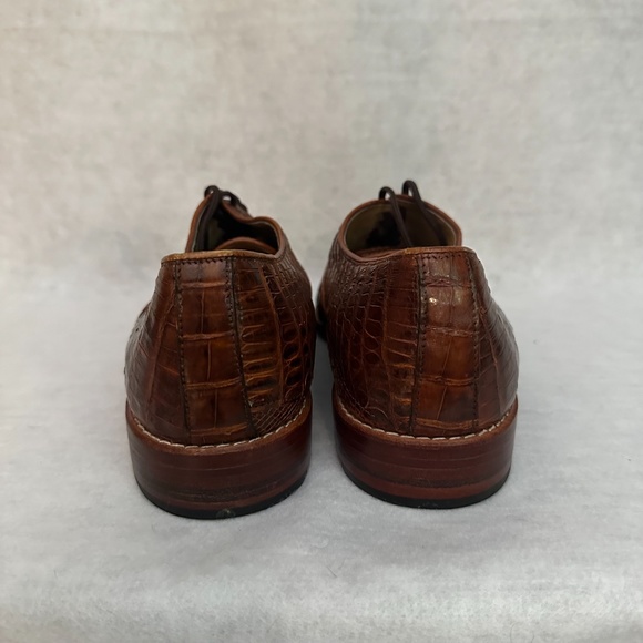 Crocodile Oxfords EU43 / US size 10 Genuine crocodile leather CITES certified main image 4